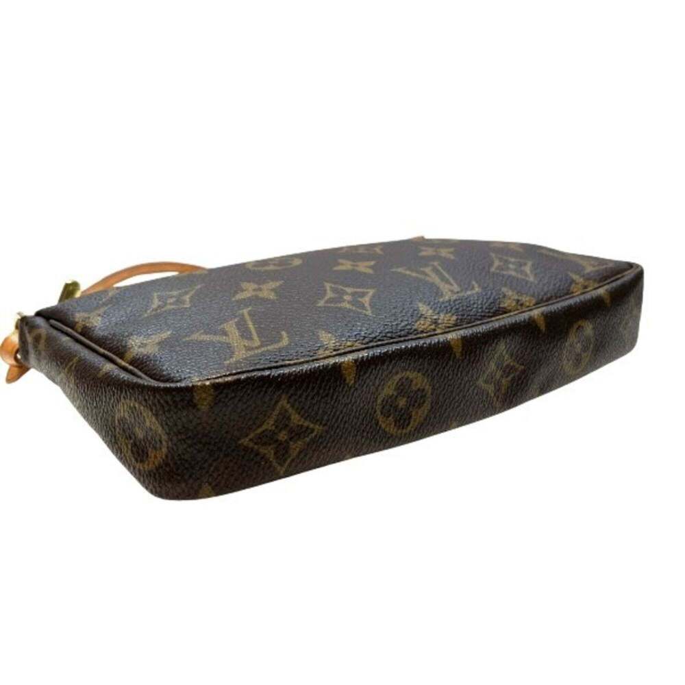 LOUIS VUITTON Brown Monogram Pochette Shoulder Bag - Picture 6 of 9